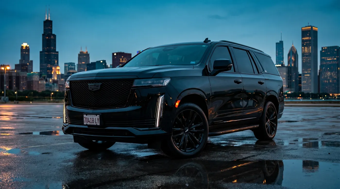2022 Cadillac Escalade — BLK OPS Car Service